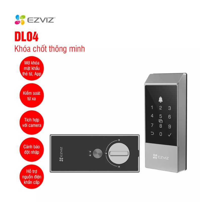 Khóa Chốt EZVIZ DL04 Là Gì?