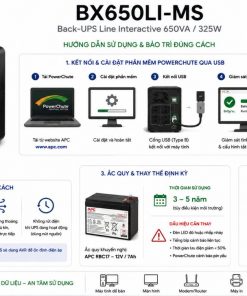 Làm Thế Nào Để Sử Dụng Và Bảo Trì APC BX650LI-MS Đúng Cách?