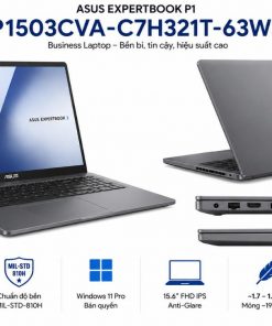 Laptop ASUS P1503CVA-C7H321T-63WS là laptop gì?