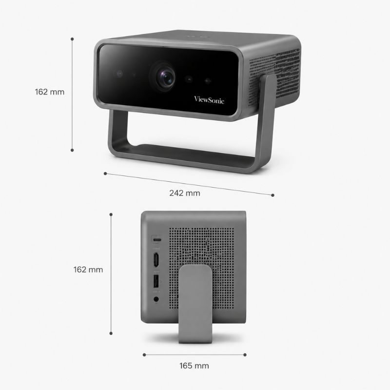 Máy Chiếu ViewSonic M10 Có Thiết Kế Nhỏ Gọn Như Thế Nào?