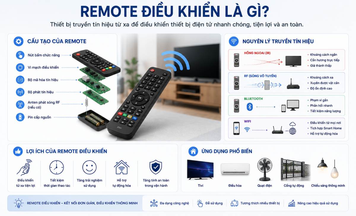 Remote Điều Khiển Là Gì?