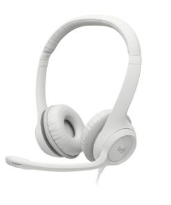 Tai Nghe USB Giảm Ồn Logitech H390: USB-A, Mic Xoay, Âm Thanh Stereo