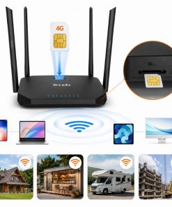 Tenda 4G09 có hỗ trợ cắm SIM 4G trực tiếp không?
