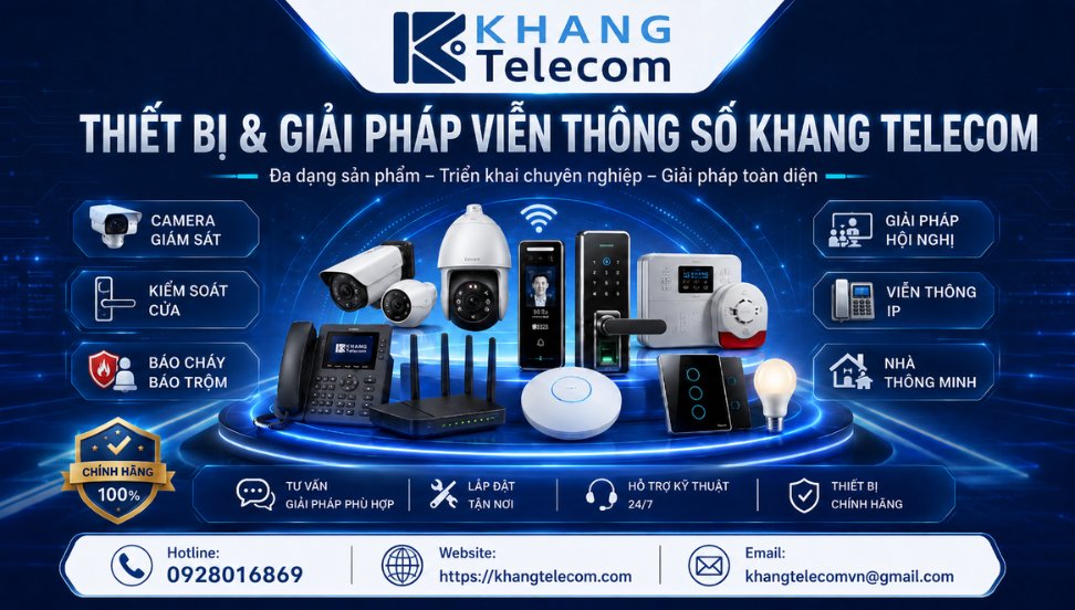 Thiết bị và giải pháp viễn thông số