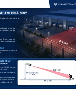 Camera IP VANTECH VP-41090BP: 4MP, Hồng Ngoại 120m, True WDR 130dB
