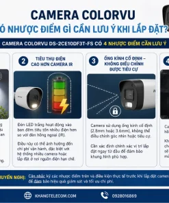 Camera Analog HDTVI 2MP HIKVISION DS-2CE10DF3T-FS: ColorVu, 20m, IP67