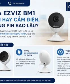 Camera Trông Trẻ EZVIZ BM1: Phát Hiện Bé Khóc, Báo Rời Nôi