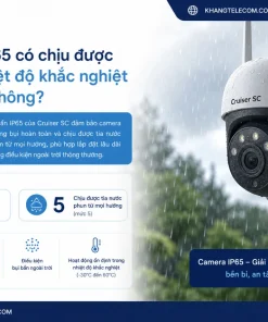 Camera IMOU IPC-K7FP-8V0N Cruiser SC: 8MP 4K, Xoay 355°, Đêm 30m
