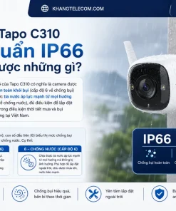 Camera TP-Link Tapo C310: 2K 3MP, Đêm 30m, IP66 Ngoài Trời