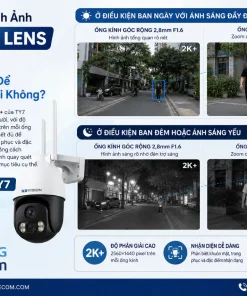 Camera EZVIZ TY7 Dual 2K+: Ống Kính Kép, Theo Dõi Người, Toàn Cảnh