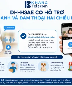 Camera Wifi Dahua Hero A1 DH-H3AE: 3MP, Xoay 355°, IR 10m