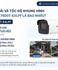 Camera Analog 4in1 2MP HIKVISION DS-2CE76D0T-EXLPF: Smart Light, Dome