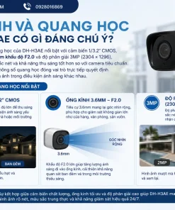 Camera Wifi Dahua Hero A1 DH-H3AE: 3MP, Xoay 355°, IR 10m