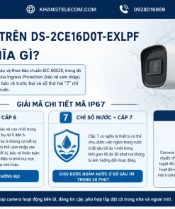 Camera Analog 4in1 2MP HIKVISION DS-2CE16D0T-EXLPF: Dual Light, IP67