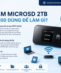 Bộ Phát Wifi Di Động 4G LTE TP-Link M7350: 150Mbps, 10 Thiết Bị