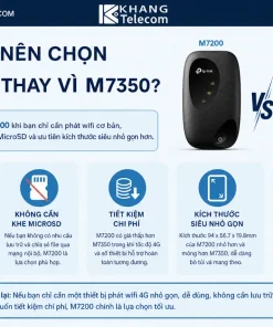 Bộ Phát Wifi Di Động 4G LTE TP-Link M7350: 150Mbps, 10 Thiết Bị