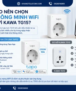 Ổ Cắm Hẹn Giờ Dạng Cơ KAWA TG15: 15 Phút, 1200W, Dùng Trong Nhà