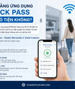 Khóa Cửa PHGLock FL8022A: 3 Sinh Trắc Học, Video 2 Chiều