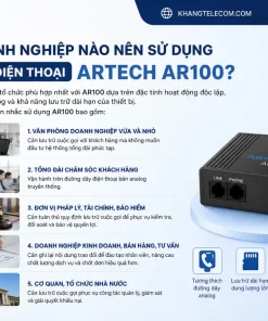 Máy ghi âm điện thoại 01 line ARTECH AR100: Tự Động, SD, Caller ID