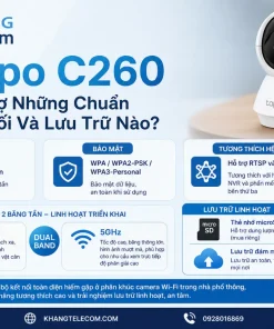 Camera IP 360° TP-Link Tapo C260: 4K 8MP, AI, Đàm Thoại 2 Chiều