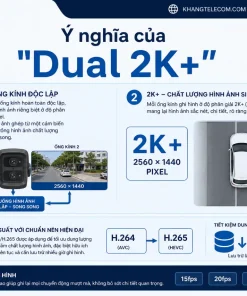 Camera EZVIZ H7c Dual 2K+: Xoay 360°, 2 Ống Kính, AI Phát Hiện Người
