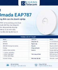 Access Point TP-Link Omada EAP787 có thông số kỹ thuật