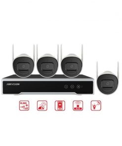 Bộ Kit Wifi HIKVISION NK44W0H: 4 Camera 4MP, NVR 4 Kênh, H.265