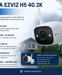 Camera EZVIZ H5 4G 2K là gì?