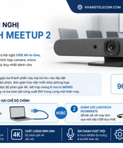 Camera Hội Nghị Logitech MeetUp 2