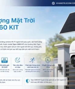 Camera Năng Lượng Mặt Trời Tapo C660 KIT