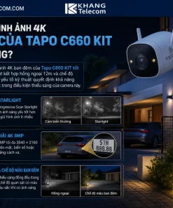 Chất Lượng Hình Ảnh 4K Ban Đêm Của Tapo C660 KIT