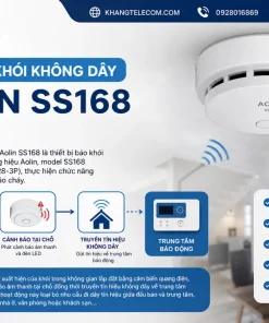 Đầu Báo Khói Không Dây Aolin SS168
