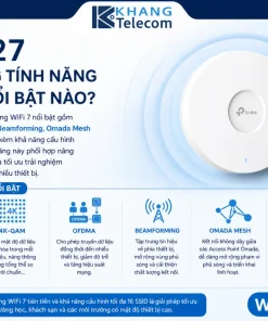 EAP727 có những tính năng WiFi 7 nổi bật nào