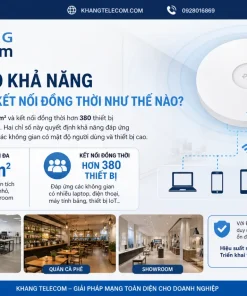 EAP772 có khả năng phủ sóng và kết nối đồng thời