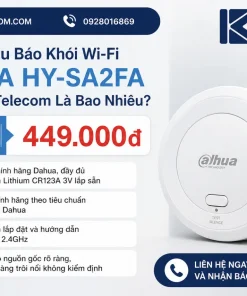 Giá Bán Đầu Báo Khói Wi-Fi Dahua HY-SA2FA Tại Khang Telecom Là Bao Nhiêu