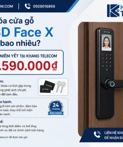 Giá bán khóa cửa gỗ Kitos 3D Face X hiện nay là bao nhiêu