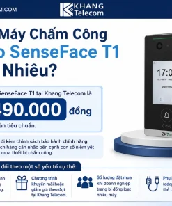 Giá Bán Máy Chấm Công ZKTeco SenseFace T1 Là Bao Nhiêu