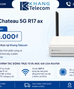 Giá bán Router MikroTik Chateau 5G R17 ax tại Việt Nam là bao nhiêu