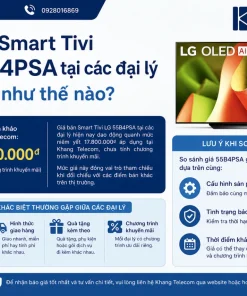 Giá bán Smart Tivi LG 55B4PSA tại các đại lý hiện nay