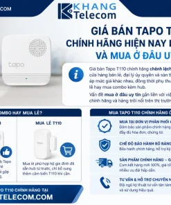 Giá bán Tapo T110 chính hãng hiện nay là bao nhiêu và mua ở đâu uy tín