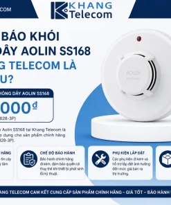 Giá Đầu Báo Khói Không Dây Aolin SS168 Tại Khang Telecom Là Bao Nhiêu