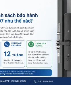 Giá và chính sách bảo hành Khóa XF007 như thế nào?