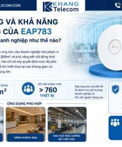 Hiệu năng và khả năng phủ sóng của EAP783 phù hợp với doanh nghiệp