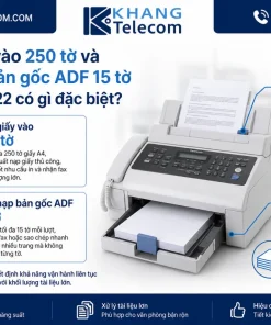 Khay giấy vào 250 tờ và khay nạp bản gốc ADF 15 tờ của KX-FL422 có gì đặc biệt?