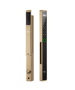 Khóa cửa nhôm Demax SL808 CG CNC: App WiFi, IP56, Pin Sạc
