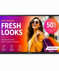 Màn Hình Quảng Cáo Samsung QM55C: Thông Số, Giá Bán, Cách Lắp Đặt