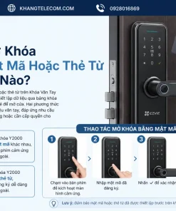 Mở Khóa Bằng Mật Mã Hoặc Thẻ Từ