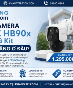 Mua Camera EZVIZ HB90x Dual 4G Kit chính hãng ở đâu