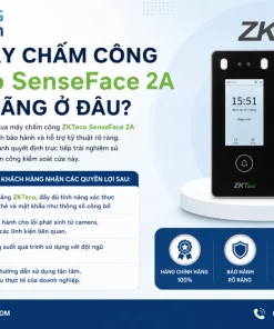 Mua Máy Chấm Công ZKTeco SenseFace 2A Chính Hãng Ở Đâu
