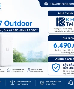 Mua UniFi U7 Outdoor chính hãng ở đâu, giá và bảo hành